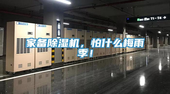 家備除濕機，怕什么梅雨季！