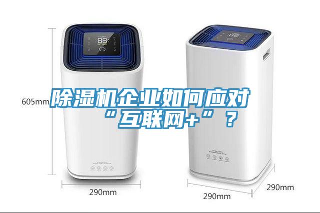 除濕機企業如何應對“互聯網+”？