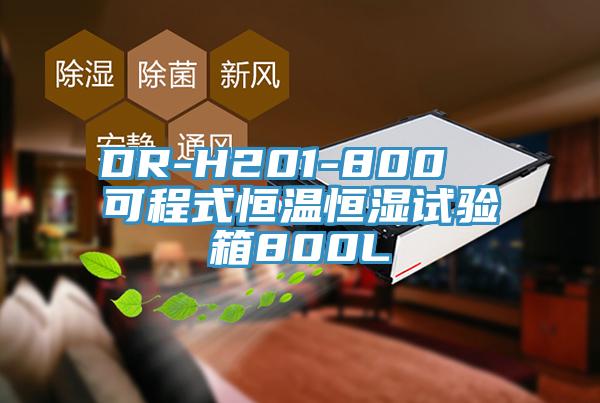 DR-H201-800  可程式恒溫恒濕試驗箱800L