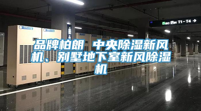 品牌柏朗 中央除濕新風機、別墅地下室新風除濕機