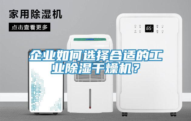 企業(yè)如何選擇合適的工業(yè)除濕干燥機？