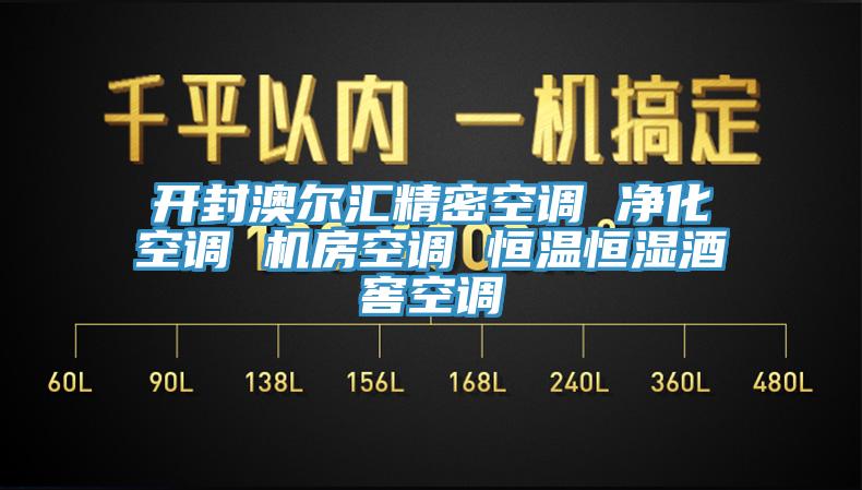 開封澳爾匯精密空調 凈化空調 機房空調 恒溫恒濕酒窖空調