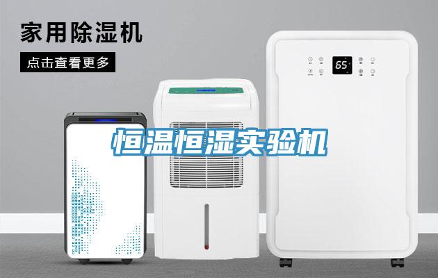 恒溫恒濕實驗機