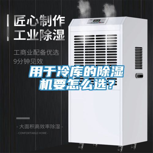 用于冷庫的除濕機要怎么選？