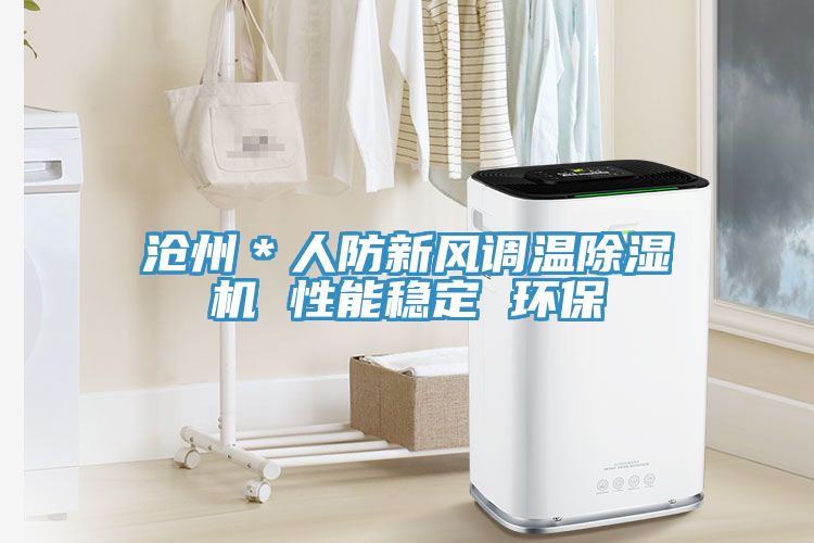 滄州＊人防新風調溫除濕機 性能穩(wěn)定 環(huán)保