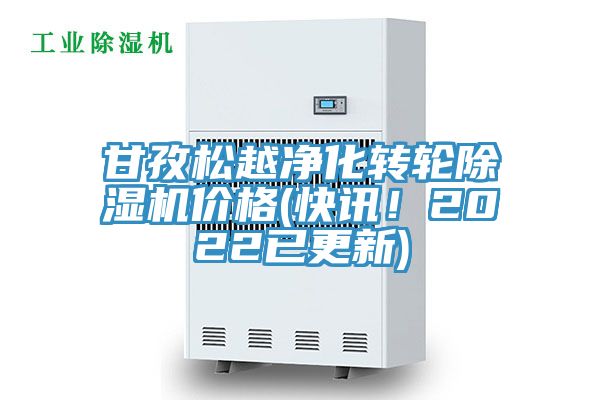 甘孜松越凈化轉輪除濕機價格(快訊！2022已更新)