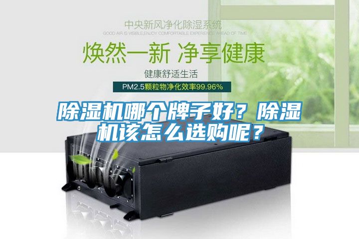 除濕機哪個牌子好？除濕機該怎么選購呢？