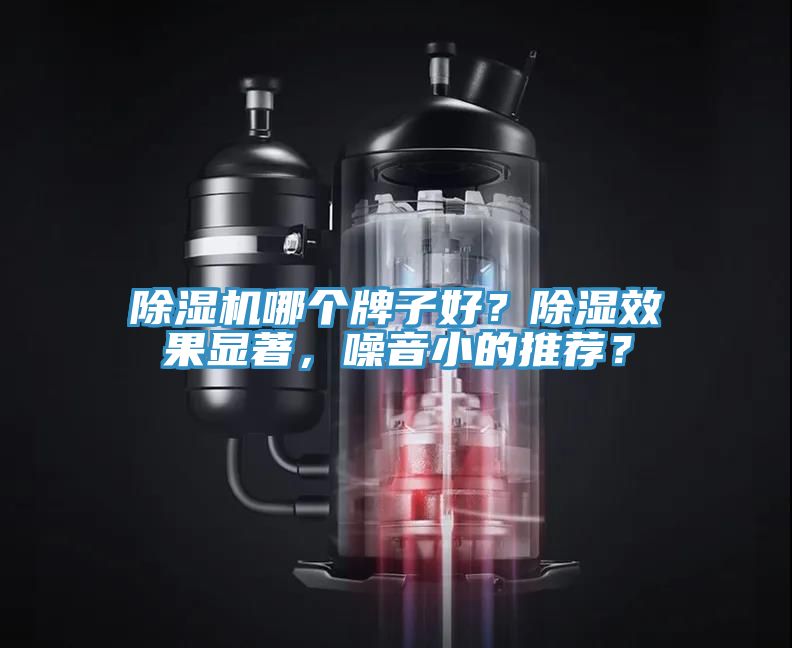 除濕機哪個牌子好？除濕效果顯著，噪音小的推薦？