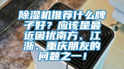 除濕機推薦什么牌子好？應(yīng)該是最近困擾南方、江浙、重慶朋友的問題之一！